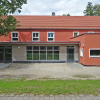 Bürgerhaus Ammerndorf, Südansicht mit Bistro und Büro