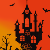 Halloween-Gruselschloß